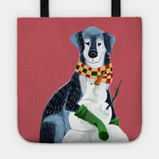 Winter hugs Tote