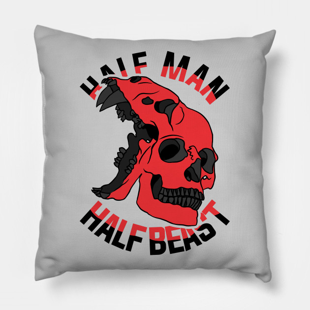 half man pillow