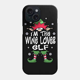 I’m The Wine Lover Elf, Funny Wine Lover Christmas Gift Phone Case