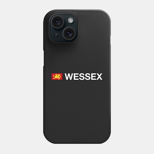 Wessex Flag Aesthetic. Phone Case by CityNoir