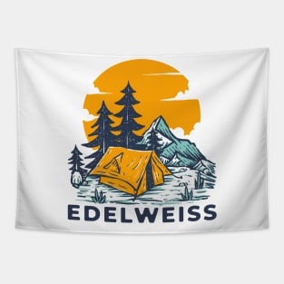 Edelweiss - Mountain Camp Tapestry