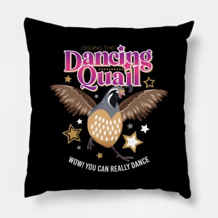 Dancing Quail Pillow