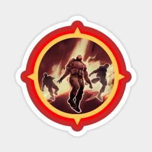 Pyromancer Overheat Logo Magnet