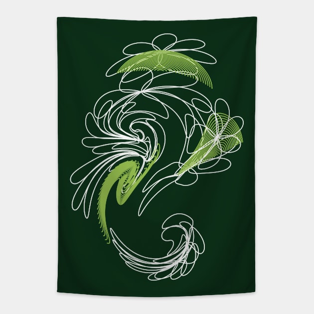 Swirl Into Spring Tapestry by donovanh