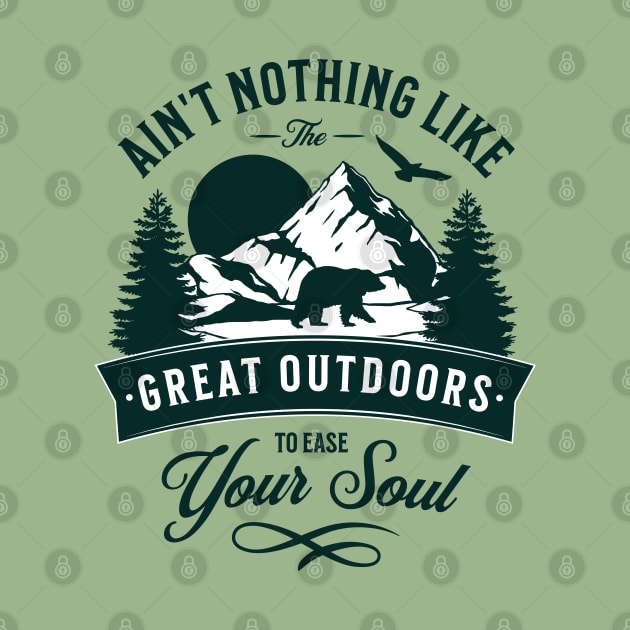 Country Bear The Great Outdoors by Sandpiper Print Design