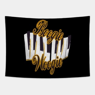 Boogie Woogie Piano Design Tapestry