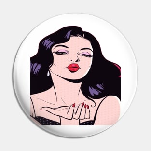 Stunning Girl Pin