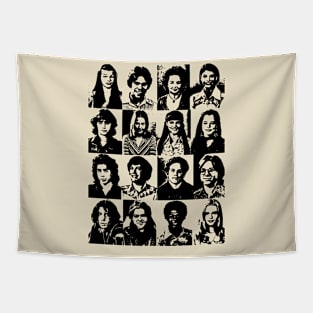 Old Photo dazed and confused Tapestry