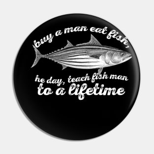 Buy A Man Eat Fish Pin