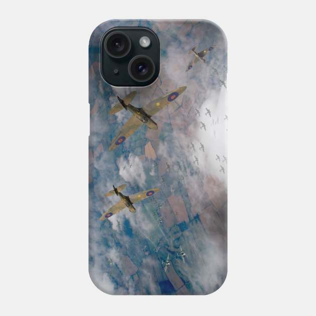 Spitfires Swoop Phone Case by Gary Eason's Flight Artworks