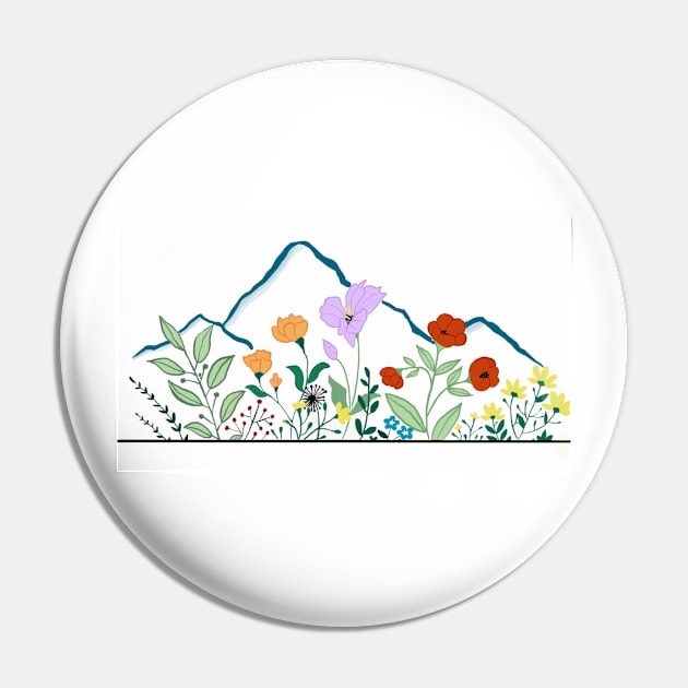 Wildflower Mountain Pin by Wildflower Mountain Ranch