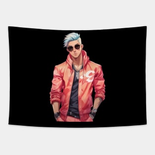 Handsome Asian Boy Tapestry