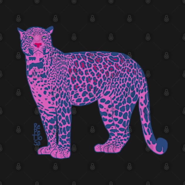 Leopard - Hot Pink by repettosa