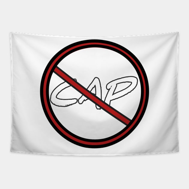 No Cap Tapestry by ComeBacKids