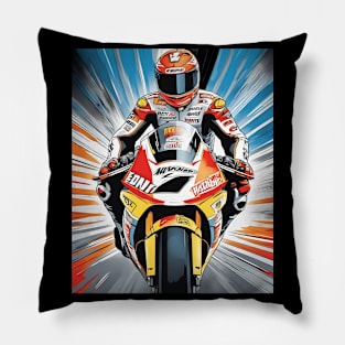 Race Bike Pillow