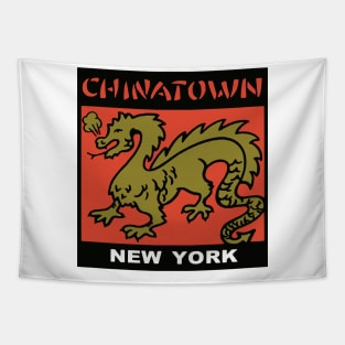 Chinatown New York Tapestry