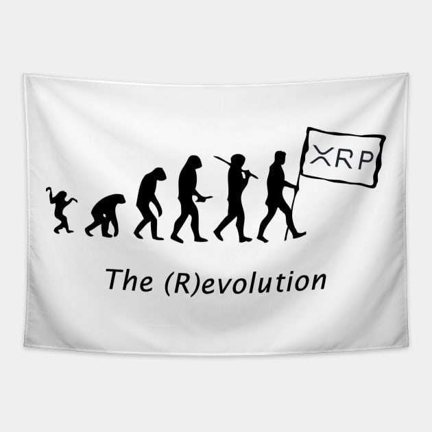 XRP Revolution Crypto Tapestry by Cryptolife