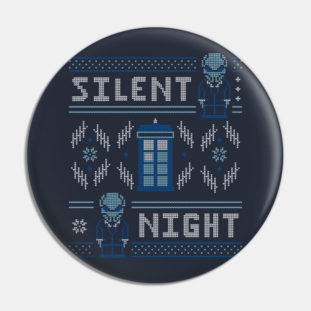 Silence Night Pin by machmigo