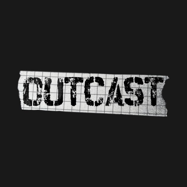 Outcast Label Black by adorkabledustinwood