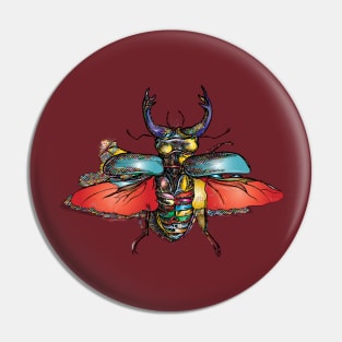 Beetle Pin