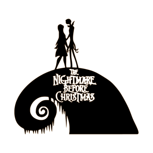 Jack and Sally - The Nightmare Before Christmas T-Shirt