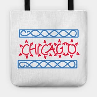 Chicago Flag Tote