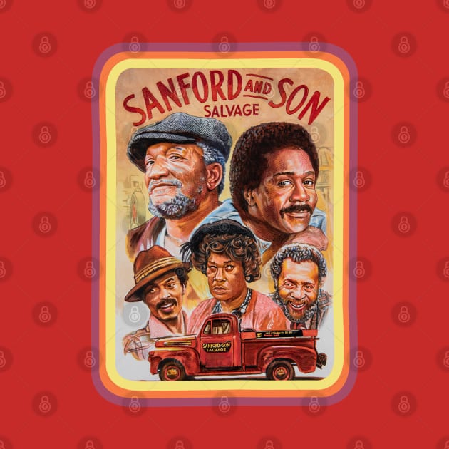 Sanford and Son Art by Chris Hoffman Art