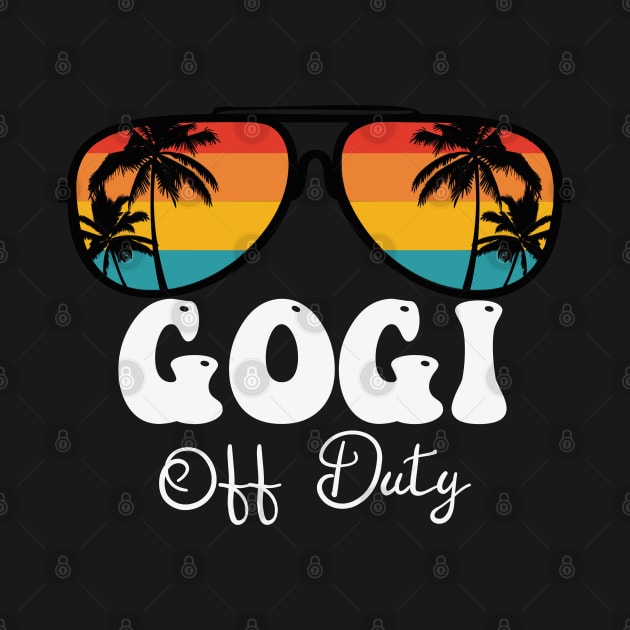 Gogi Women Off Duty Sunglasses Grandma Hello Summer Sunset by TeeaxArt