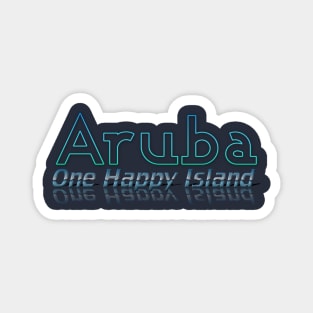 Aruba The Happy Island Magnet