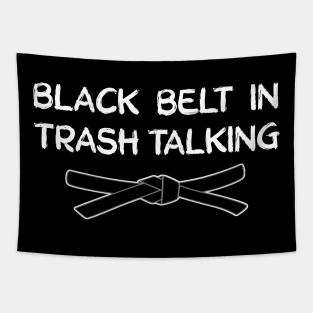 Black Belt in Trash Talking Tapestry