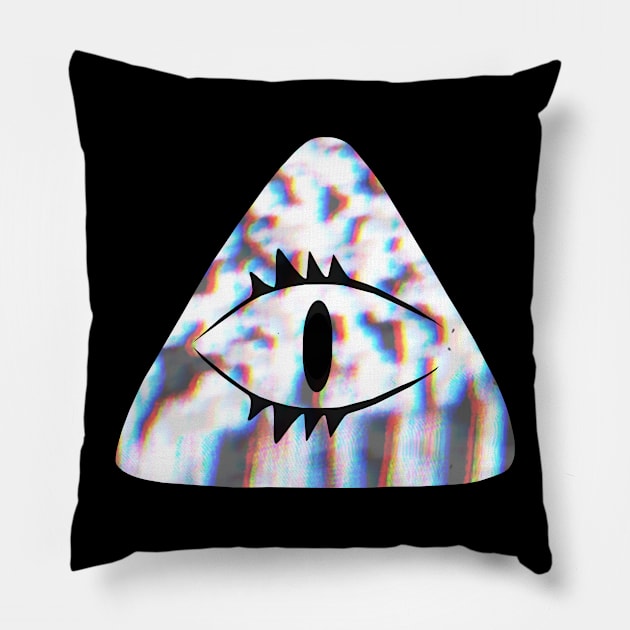 HOLY MOUNTAIN Pillow by FrontLawnUtopia