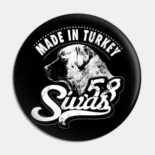 Kangal Sivas Made in Turkey Pin