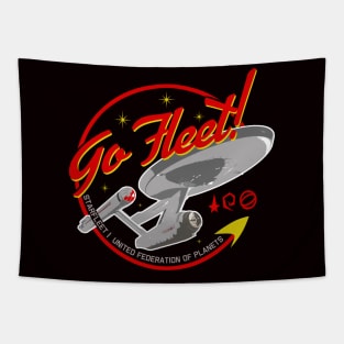 Go Fleet TOS Tapestry