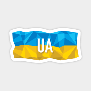 UA is for Ukraine Magnet