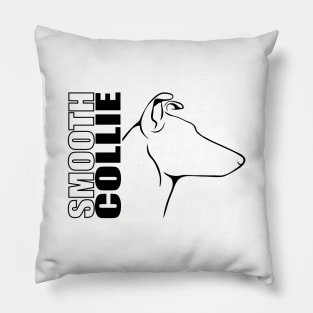 Proud Smooth Collie profile dog lover Pillow