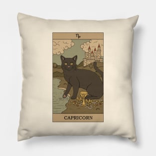 Capricorn Cat Pillow