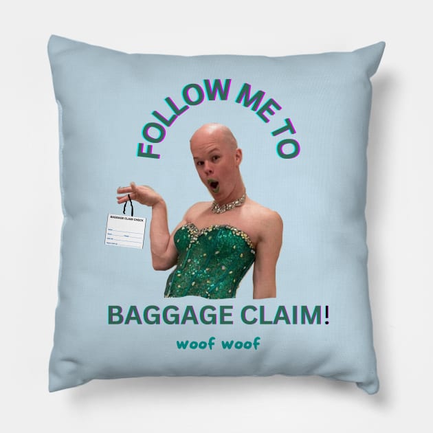 Baggage Claim Bag 3 Pillow by Limb Store