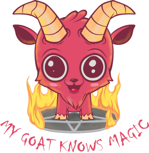 Magic Goat Magnet