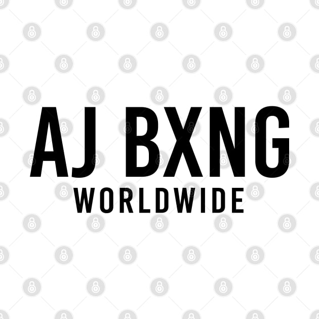 AJ BOXING Anthony Joshua by cagerepubliq