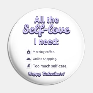 Checklist to Celebrate Self Love - All The Self-Love I Need Pin