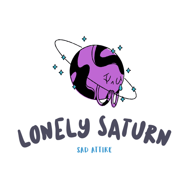 lonely saturn streetwear by WOAT