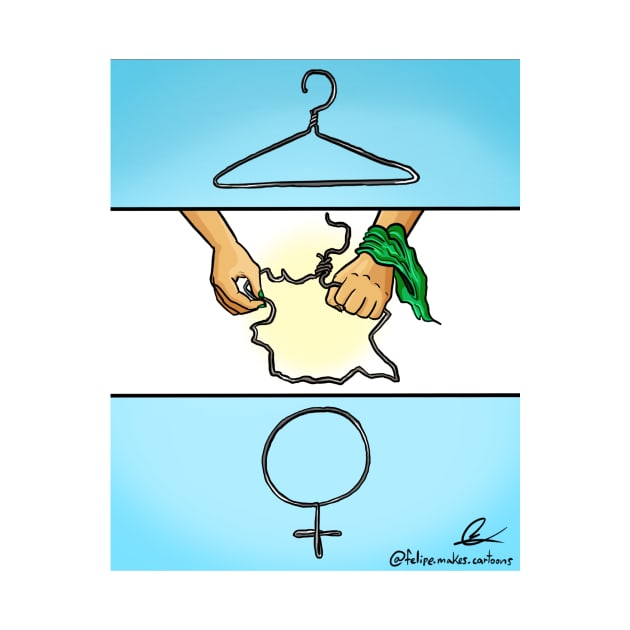 Argentina Aborto by Felipe.Makes.Cartoons