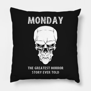 MONDAY - The Greatest Horror Story Ever Told Pillow