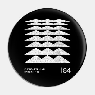 Brilliant Trees / Minimalist Graphic Artwork Design Pin