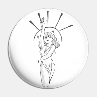 The Woman BW Pin