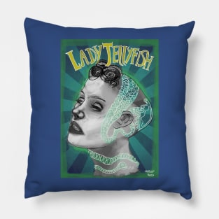 Lady Jellyfish Pillow