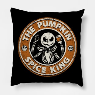 The Pumpkin Spice King Pillow