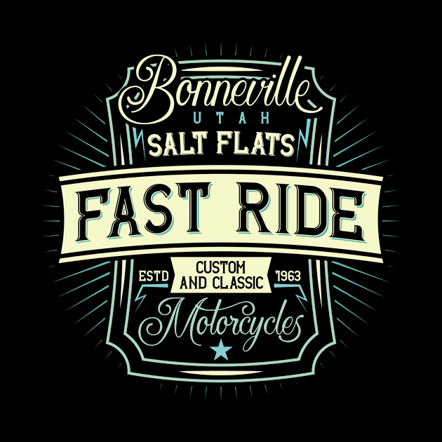 Bonneville Utah Fast Ride by BrillianD