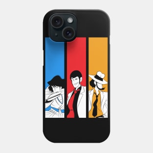 054b Lupin trio Phone Case