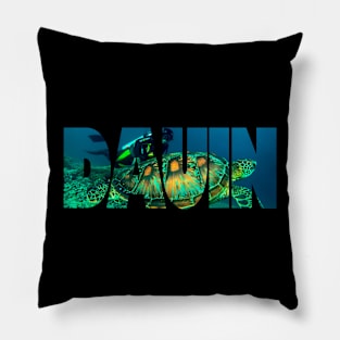 SCUBA DIVING IN DAUIN Pillow